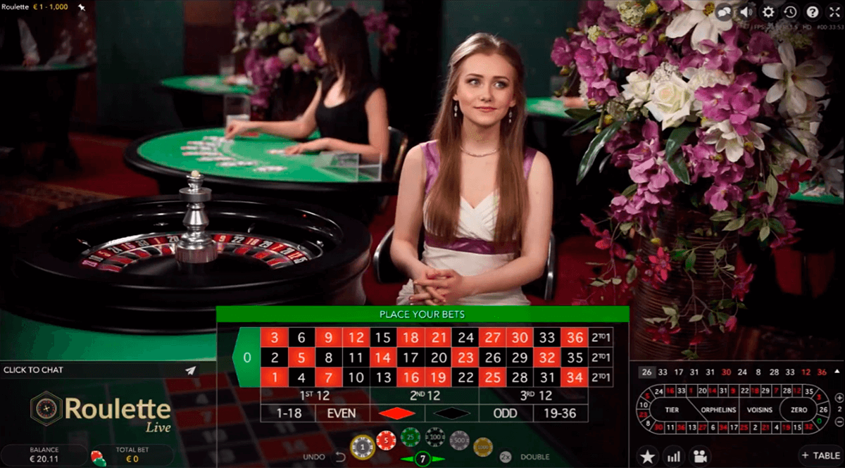 live casino roulette